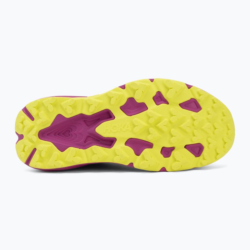 Children's running shoes HOKA Speedgoat 7 fuchsia/fuchsia 4