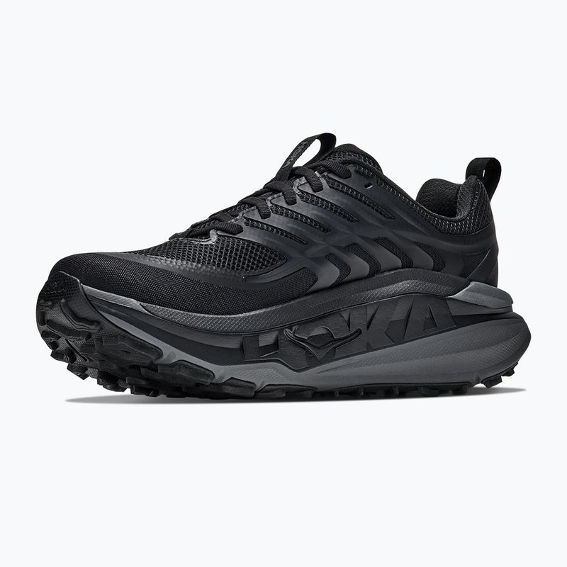 Men's running shoes HOKA Stinson 8 black/outer orbit 4