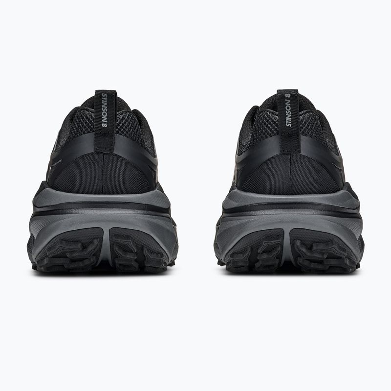 Men's running shoes HOKA Stinson 8 black/outer orbit 6