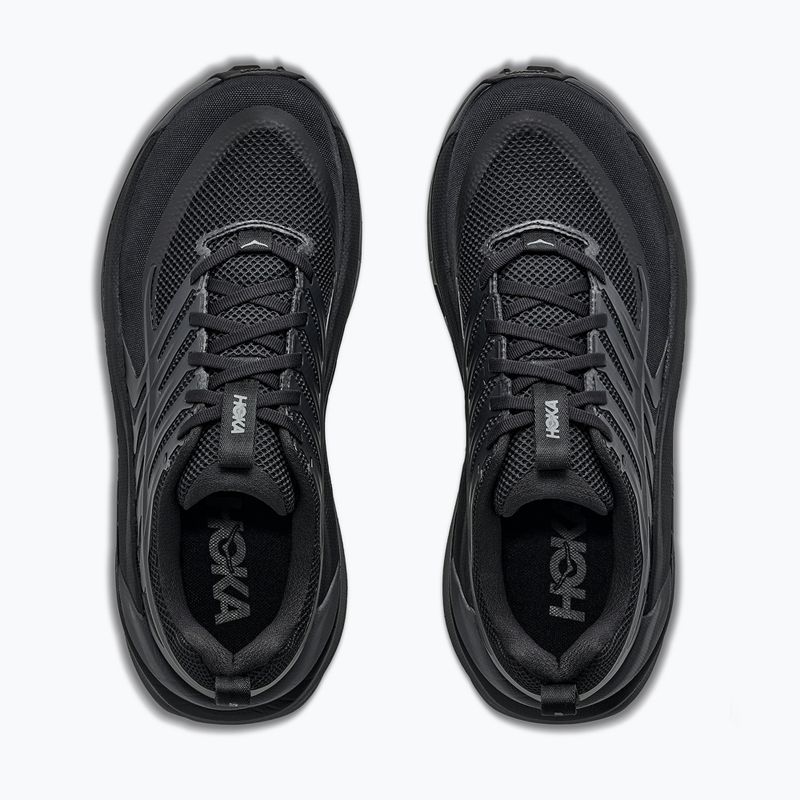 Men's running shoes HOKA Stinson 8 black/outer orbit 8
