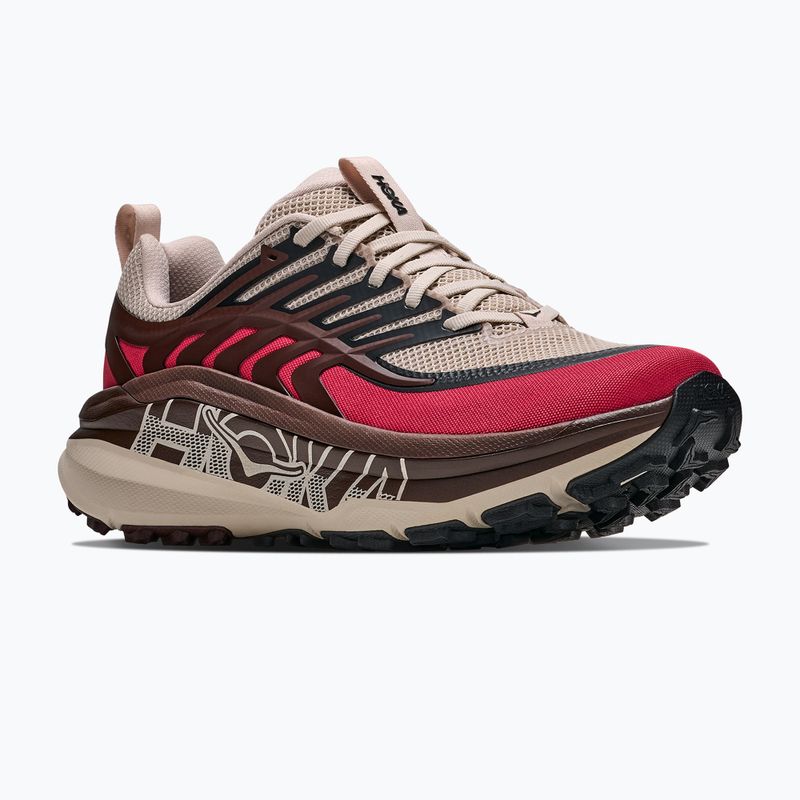 Men's running shoes HOKA Stinson 8 river rock grey/spiced chocolate