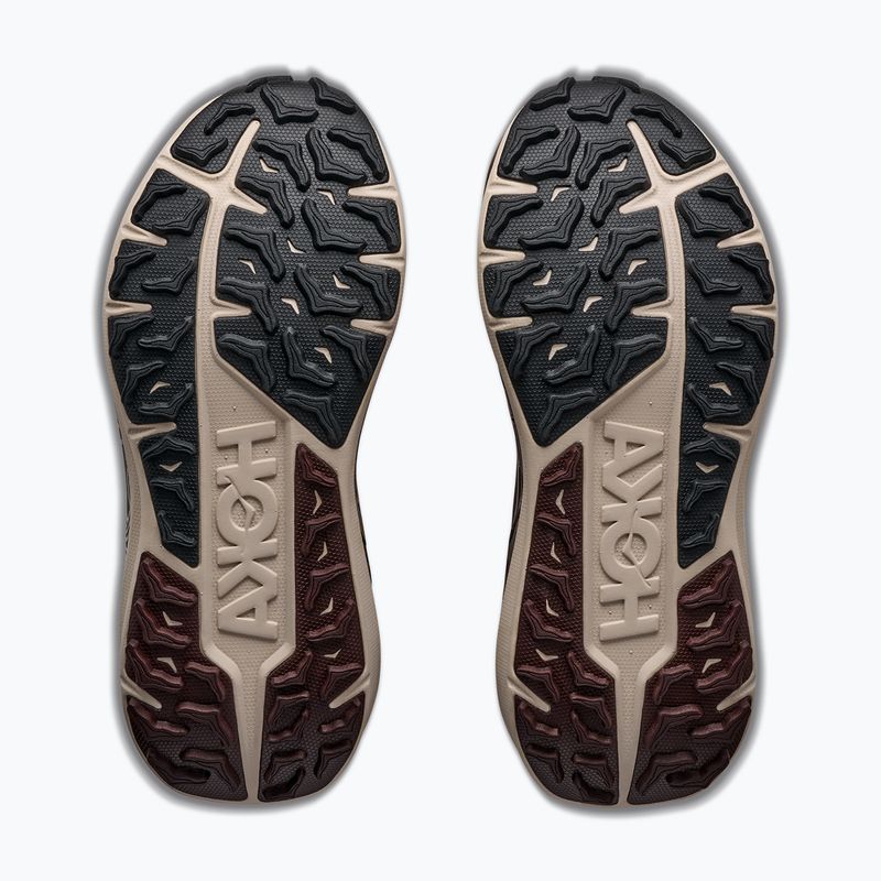 Men's running shoes HOKA Stinson 8 river rock grey/spiced chocolate 7
