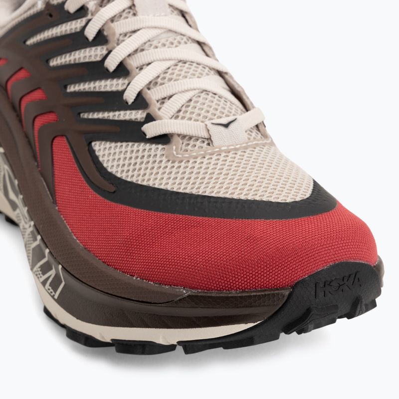 Men's running shoes HOKA Stinson 8 river rock grey/spiced chocolate 7