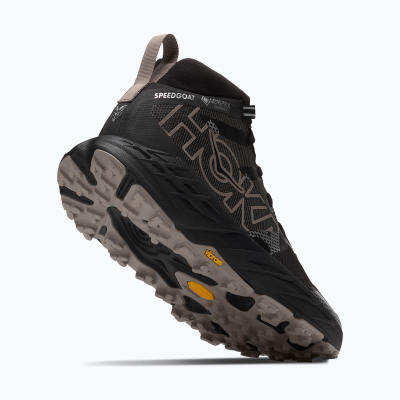 Men's running shoes HOKA Speedgoat 7 Hike GTX black/ebble grey 5