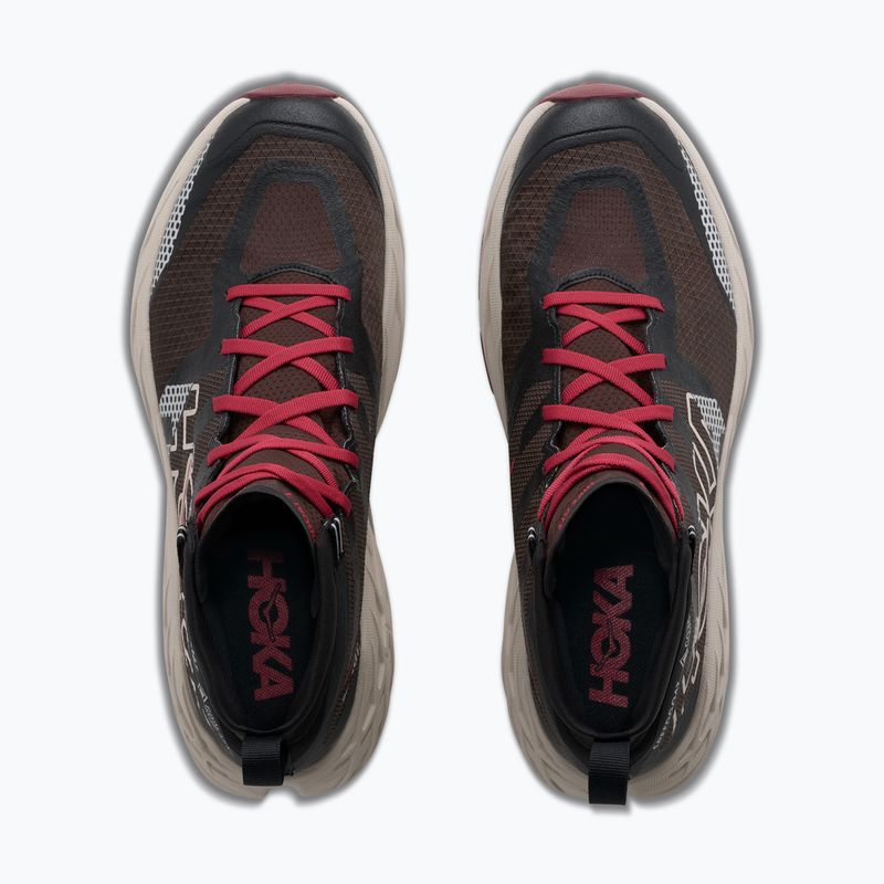 Men's running shoes HOKA Speedgoat 7 Hike GTX spiced chocolate/river rock grey 8