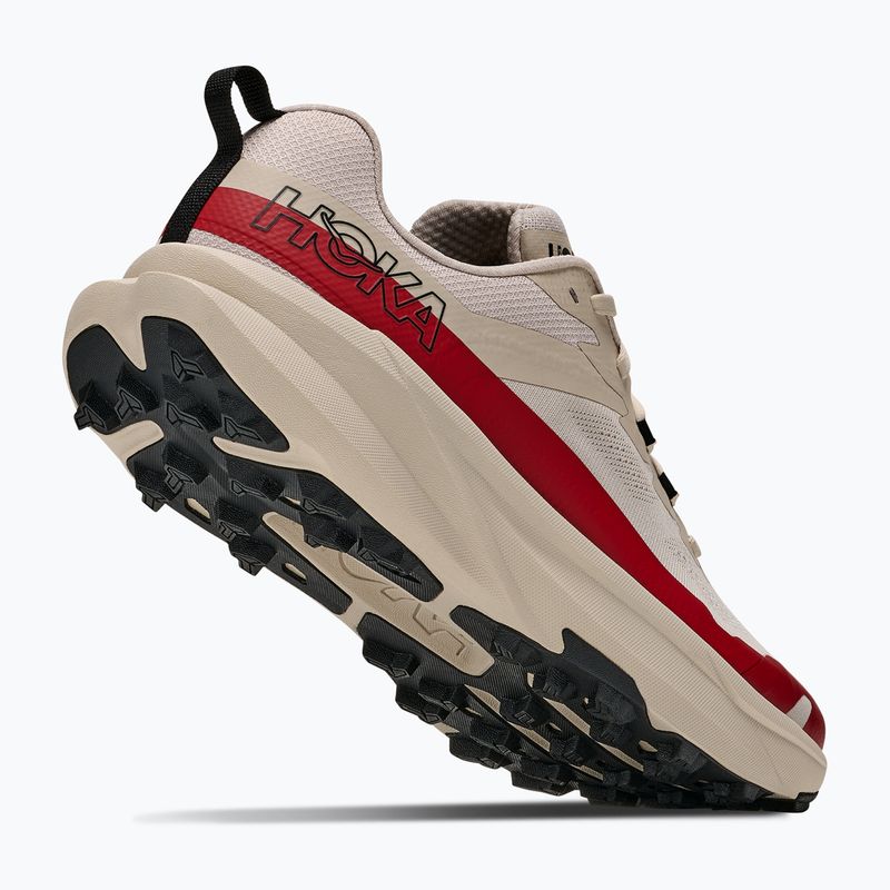 Men's running shoes HOKA Torrent 5 river rock grey/red agate 5