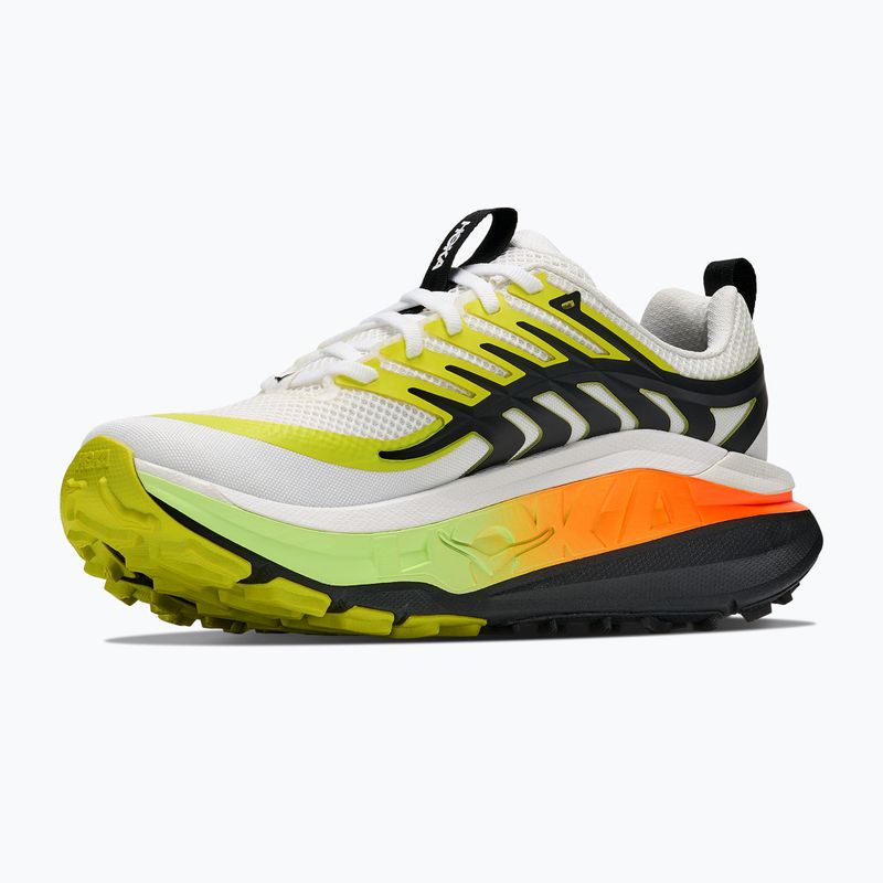 Women's running shoes HOKA Stinson 8 frost/black 4