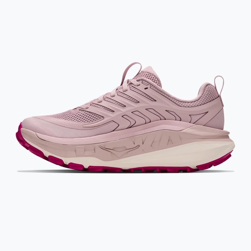 Women's running shoes HOKA Stinson 8 pink opal/alabaster 2