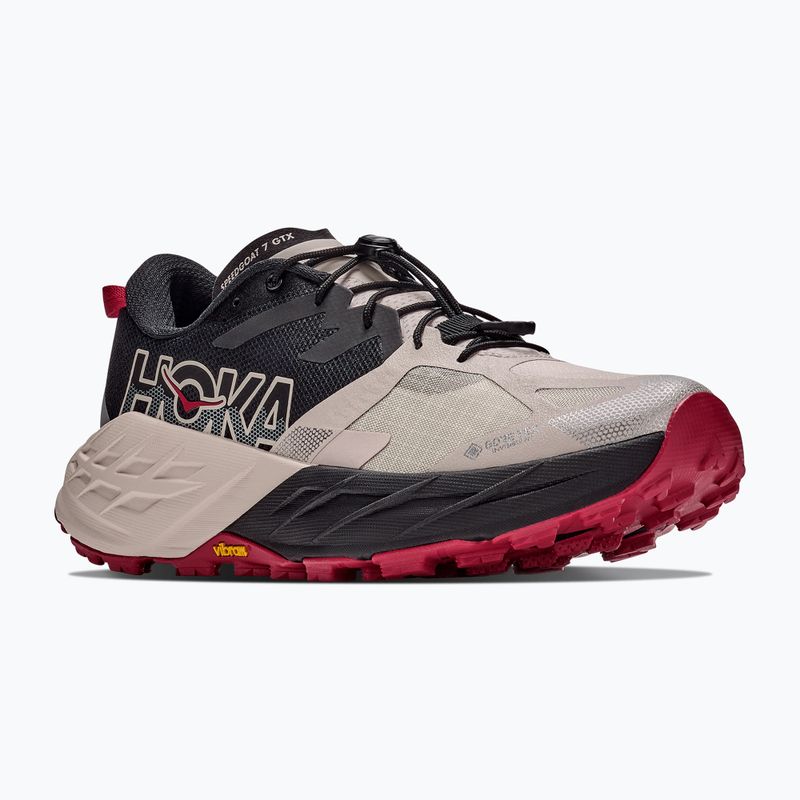 Men's running shoes HOKA Speedgoat 7 GTX black/river rock grey
