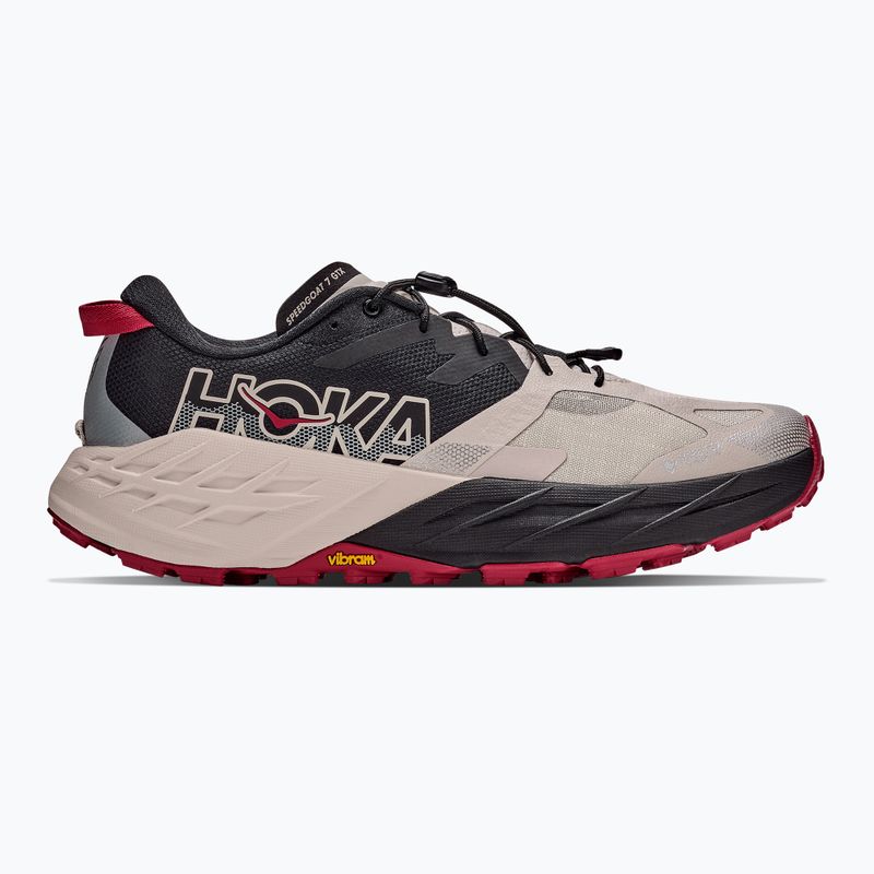 Men's running shoes HOKA Speedgoat 7 GTX black/river rock grey 2