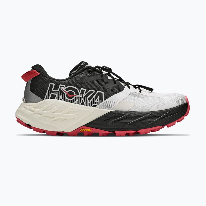 Women's running shoes HOKA Speedgoat 7 GTX alabaster/black 2