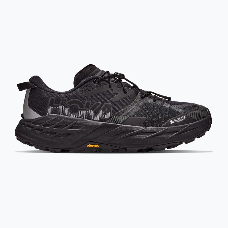 Women's running shoes HOKA Speedgoat 7 GTX black/carbon black 2