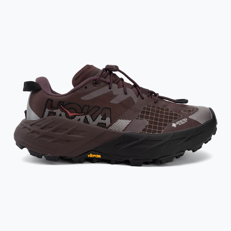 Women's running shoes HOKA Speedgoat 7 GTX deep mauve/black 2