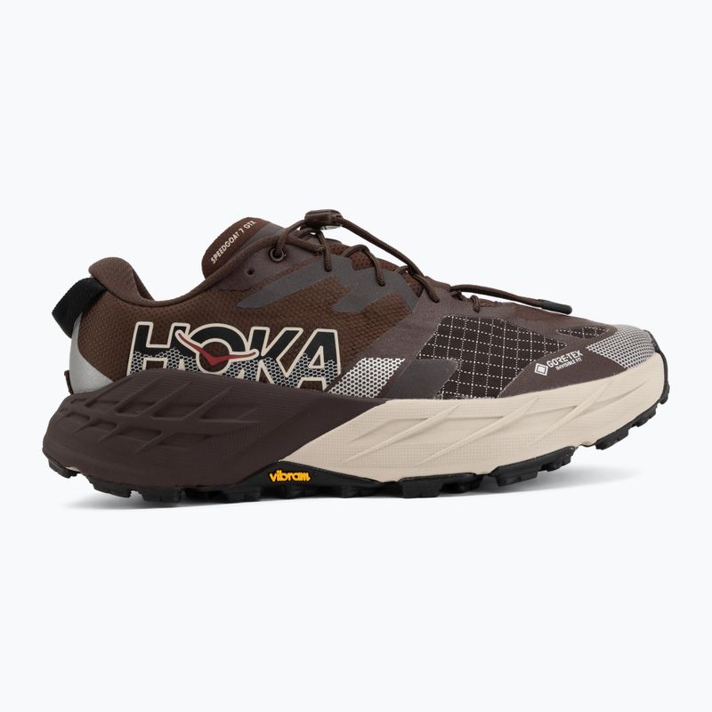 Men's running shoes HOKA Speedgoat 7 GTX Wide spiced chocolate/river rock grey 2