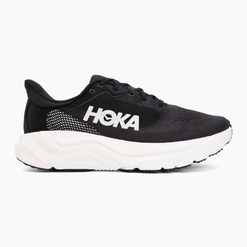 Men's running shoes HOKA Arahi 9 Wide black/white 2