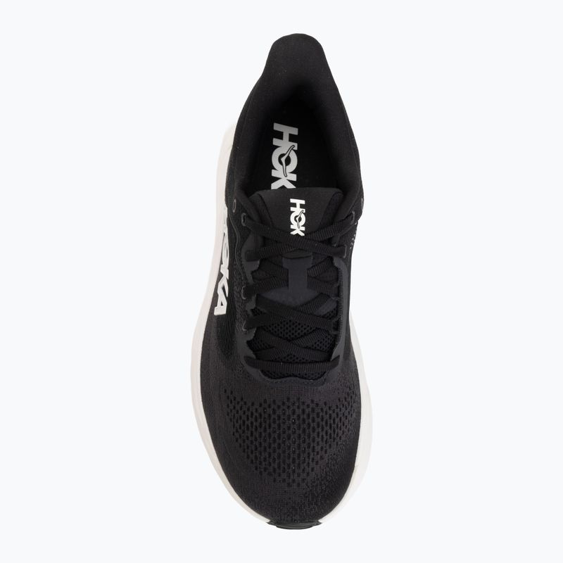 Men's running shoes HOKA Arahi 9 Wide black/white 5