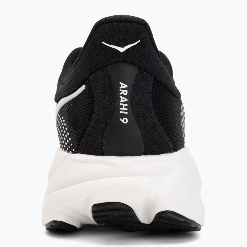 Men's running shoes HOKA Arahi 9 Wide black/white 6