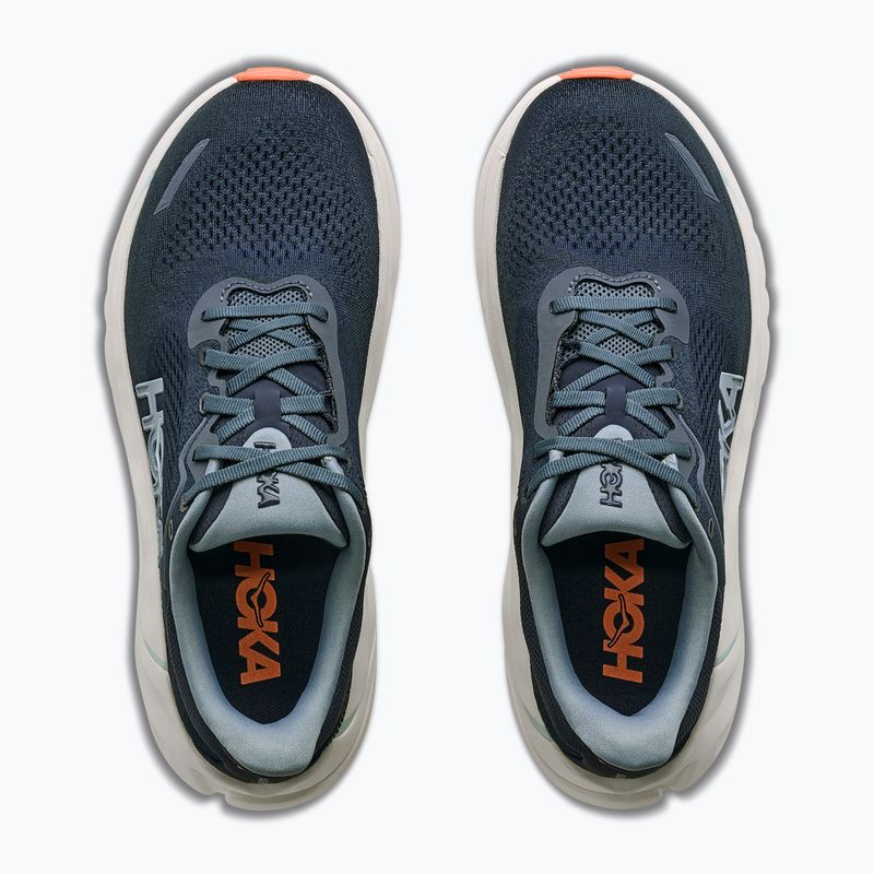 Women's running shoes HOKA  Arahi 9 Wide varsity navy/faded navy 5
