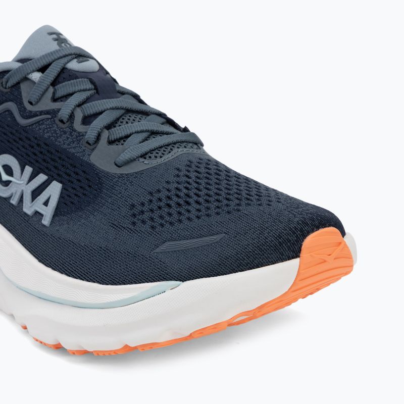Women's running shoes HOKA Arahi 9 Wide varsity navy/faded navy 7