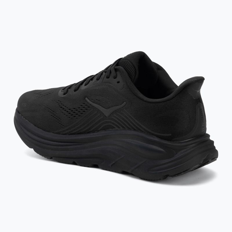 Men's running shoes HOKA Clifton 11 Wide black/black 3