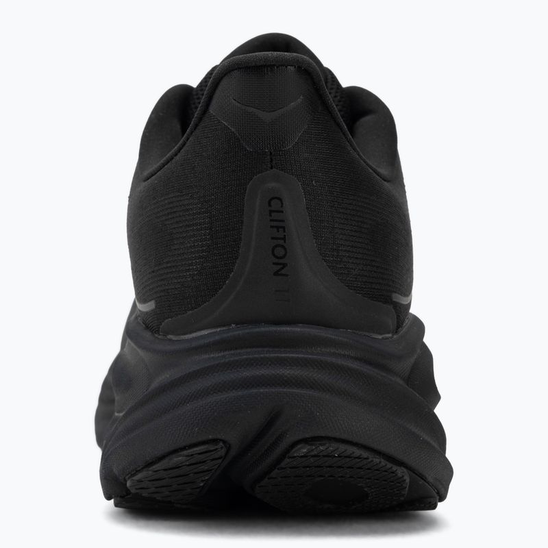 Men's running shoes HOKA Clifton 11 Wide black/black 6