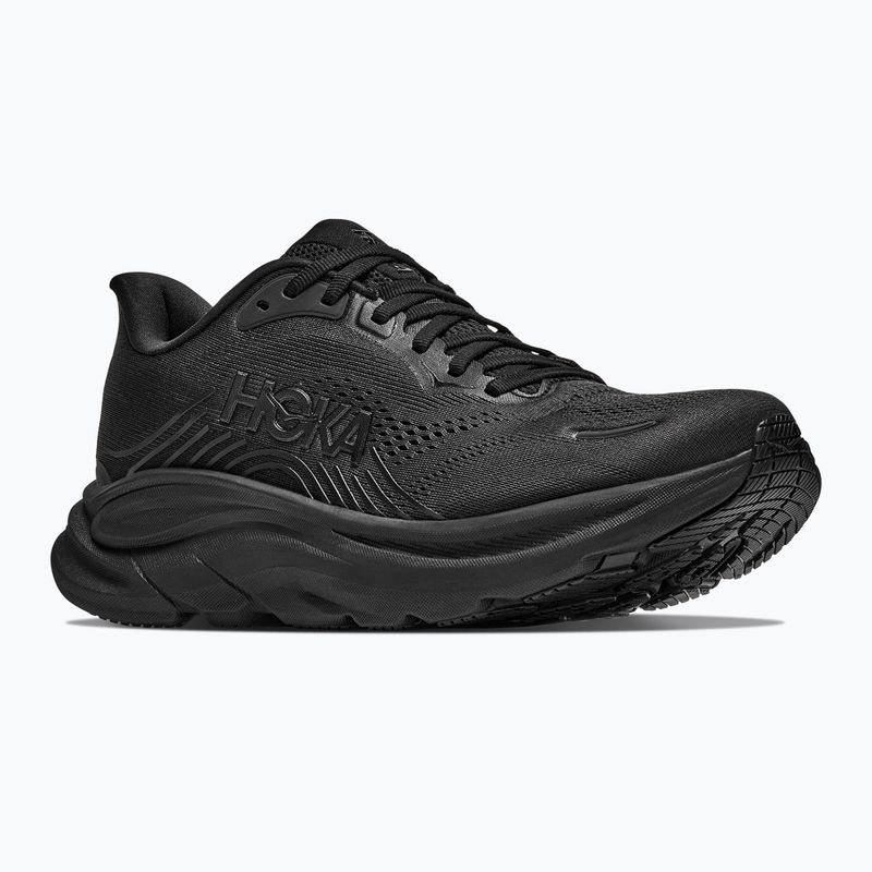 Men's running shoes HOKA Clifton 11 Wide black/black
