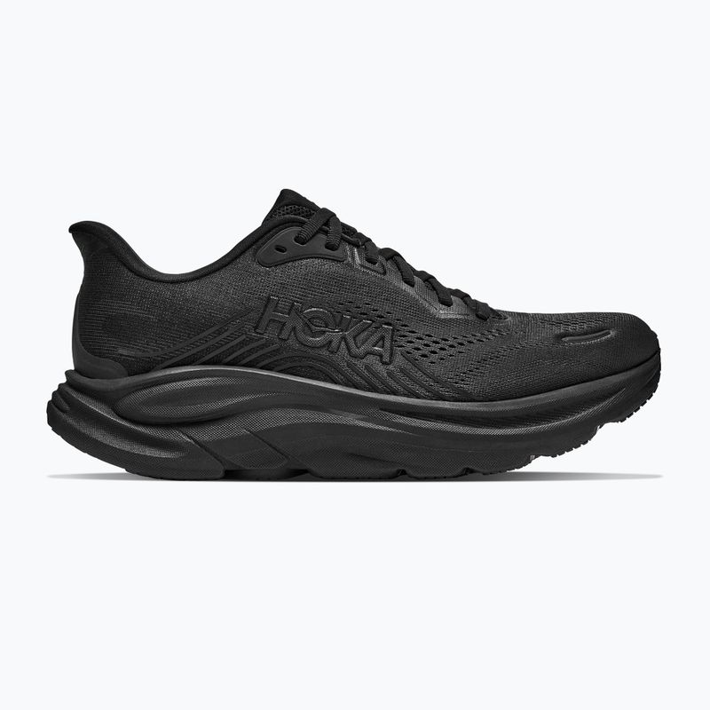 Men's running shoes HOKA Clifton 11 Wide black/black 2