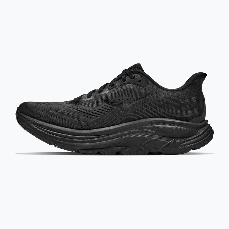 Men's running shoes HOKA Clifton 11 Wide black/black 3