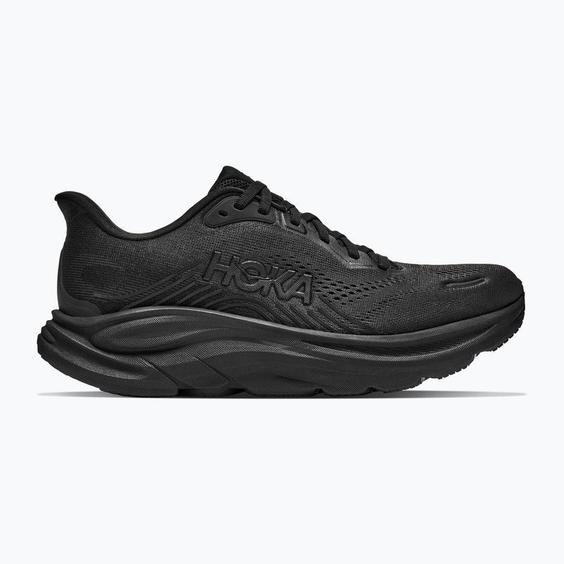 Men's running shoes HOKA Clifton 11 X-Wide black/black 2
