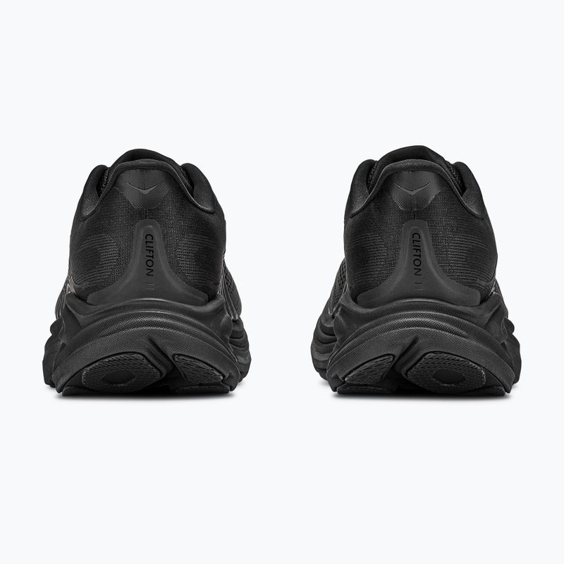 Men's running shoes HOKA Clifton 11 X-Wide black/black 6