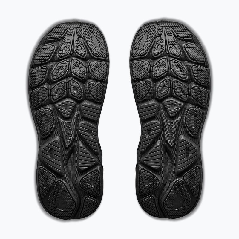 Men's running shoes HOKA Clifton 11 X-Wide black/black 7