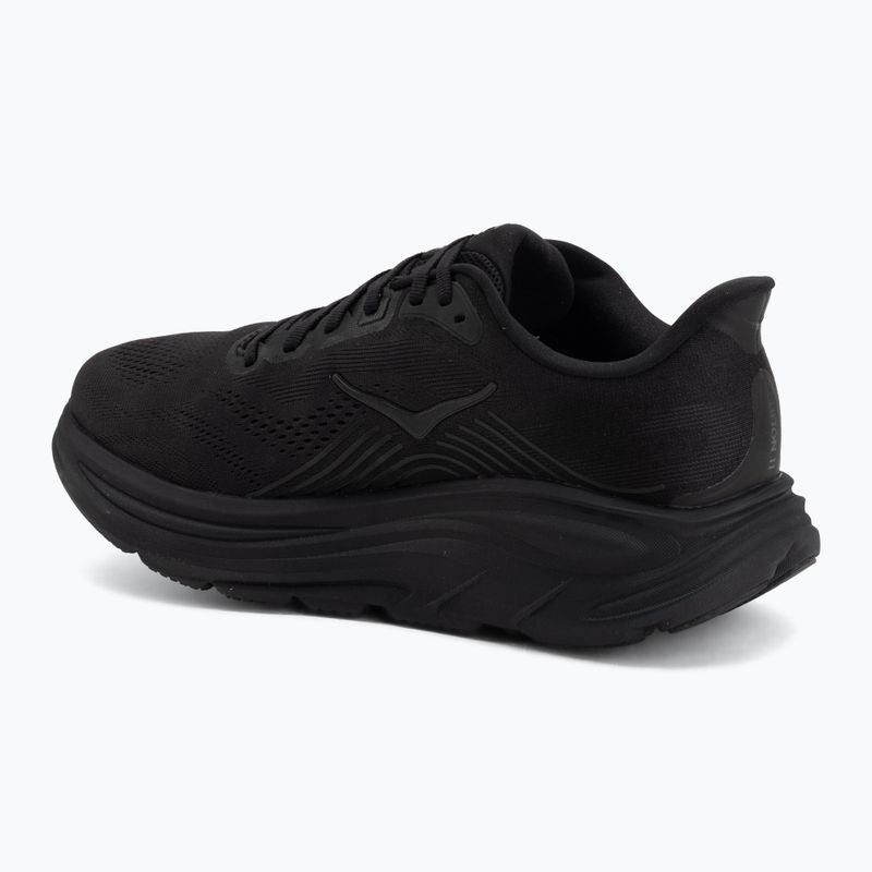 Men's running shoes HOKA Clifton 11 X-Wide black/black 3