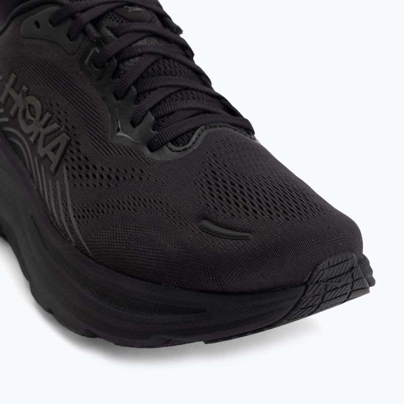 Men's running shoes HOKA Clifton 11 X-Wide black/black 7