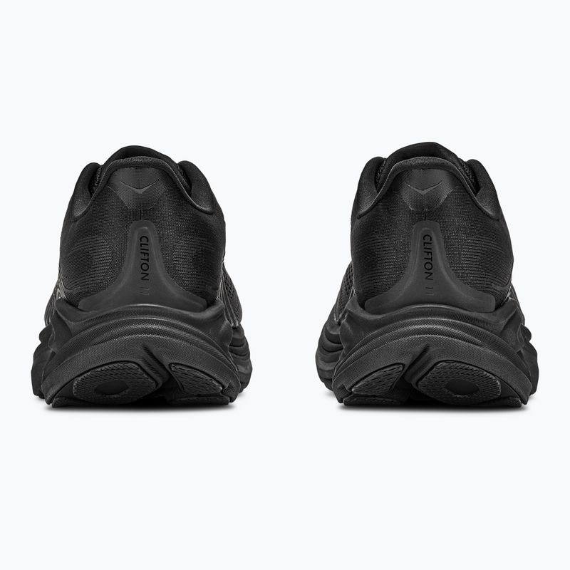 Women's running shoes HOKA Clifton 11 X-Wide black/black 6