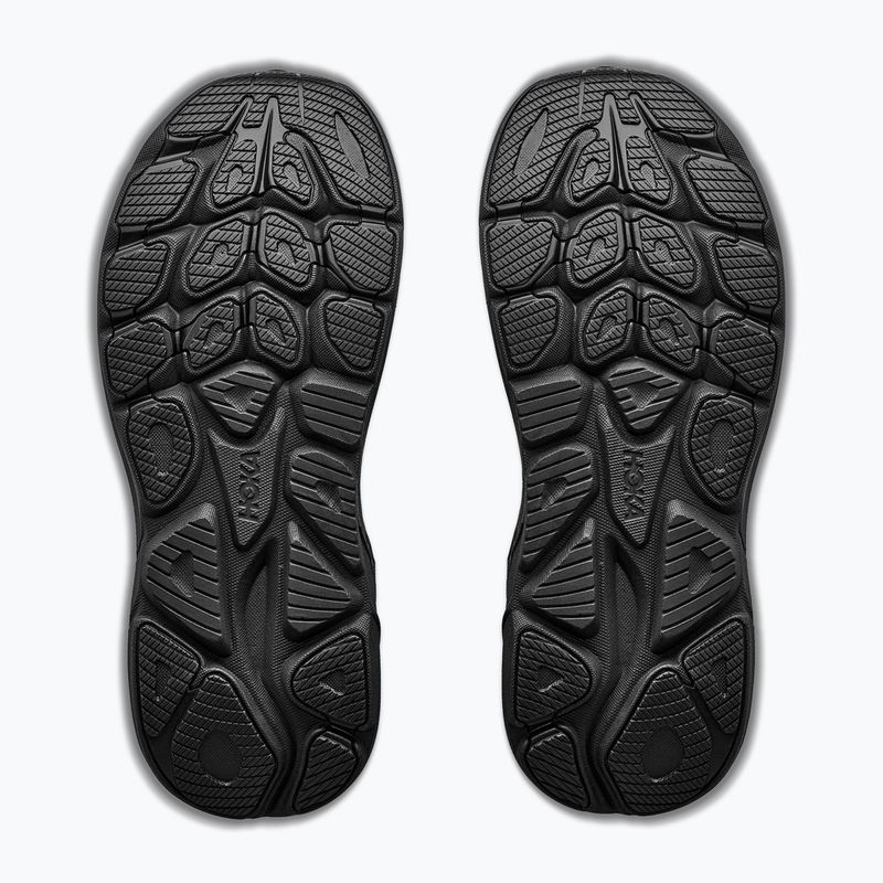 Women's running shoes HOKA Clifton 11 X-Wide black/black 7