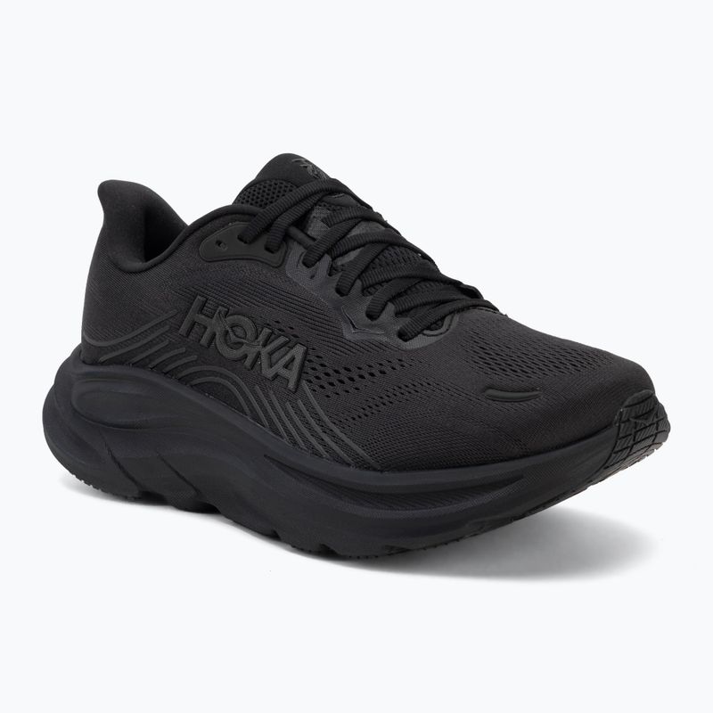 Women's running shoes HOKA Clifton 11 X-Wide black/black