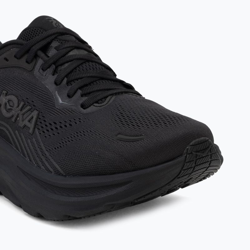 Women's running shoes HOKA Clifton 11 X-Wide black/black 7