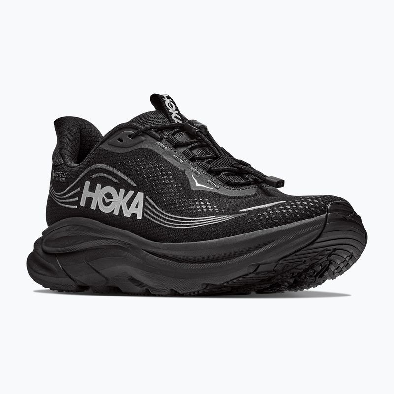 Men's running shoes HOKA Clifton 11 GTX Wide black/black