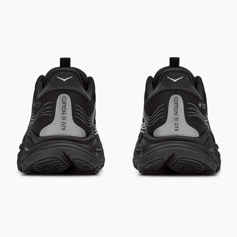 Men's running shoes HOKA Clifton 11 GTX Wide black/black 6