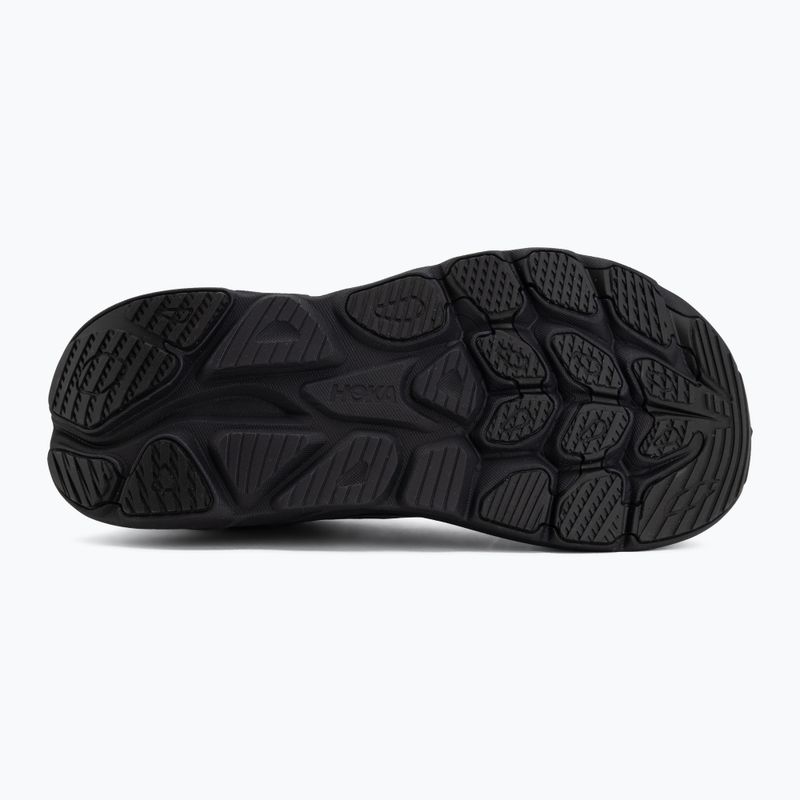 Men's running shoes HOKA Clifton 11 GTX Wide black/black 4