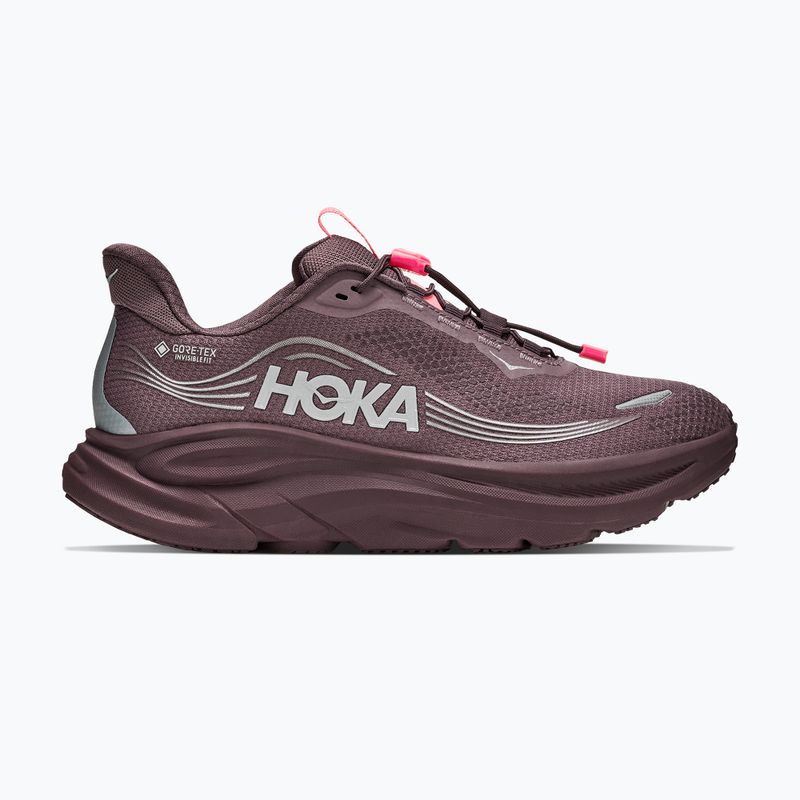 Women's running shoes HOKA Clifton 11 GTX Wide smoky quartz/deep mauve 2