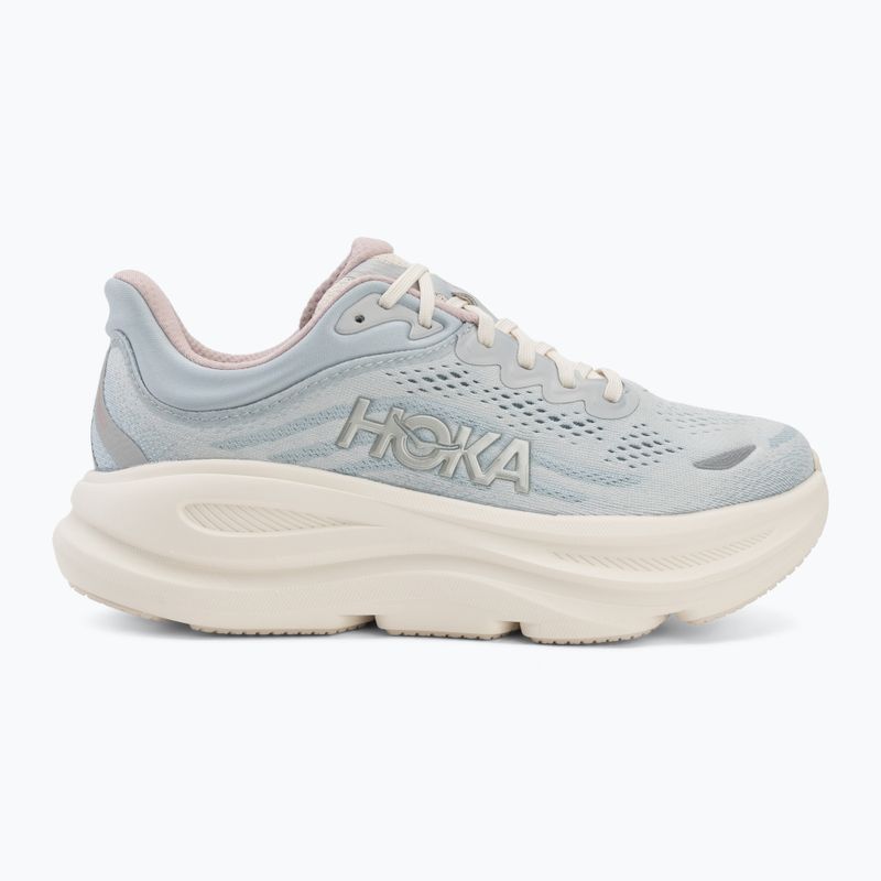 Women's running shoes HOKA Bondi 9 GLM alabaster/mineral blue 2
