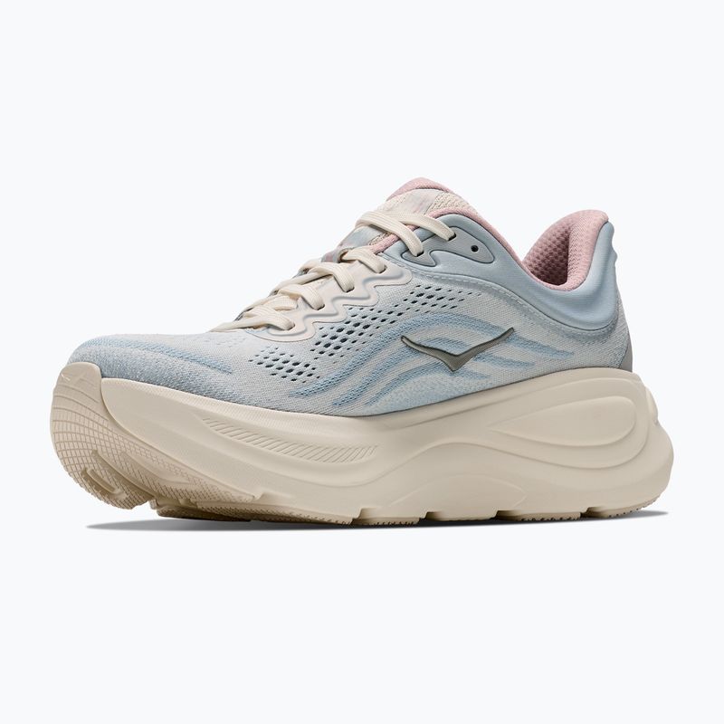 Women's running shoes HOKA Bondi 9 GLM alabaster/mineral blue 2