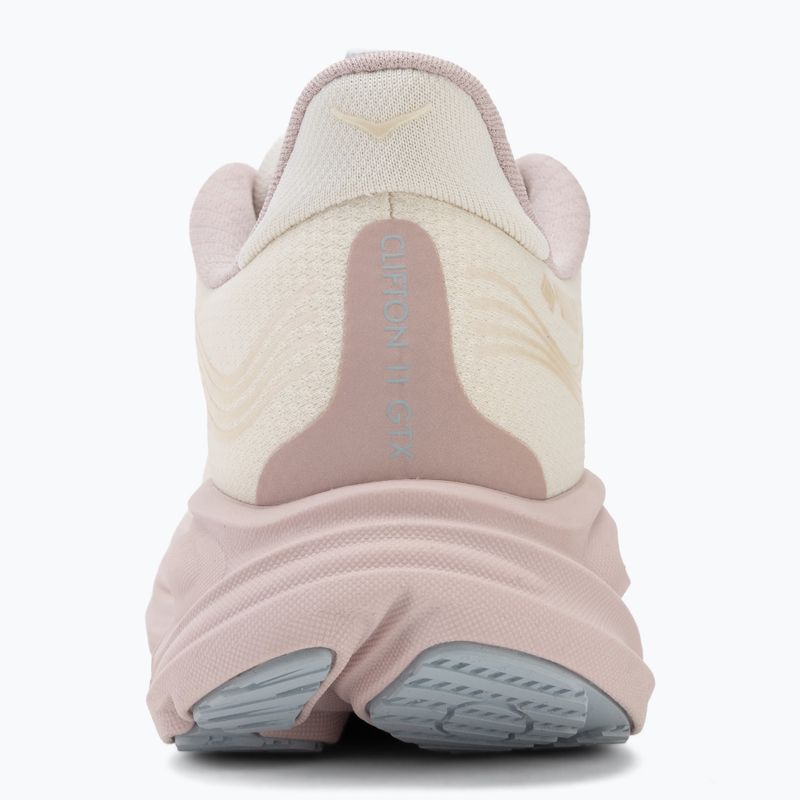 Women's running shoes HOKA Clifton 11 GTX GLM alabaster/pink opal 6