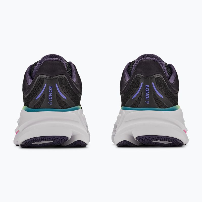 Women's running shoes HOKA Bondi 9 black/neon dragonfruit 4