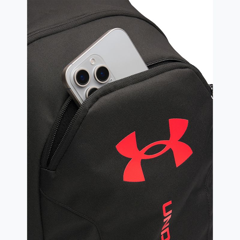 Backpack Under Armour Hustle Lite 26.5 l black/racer red 3