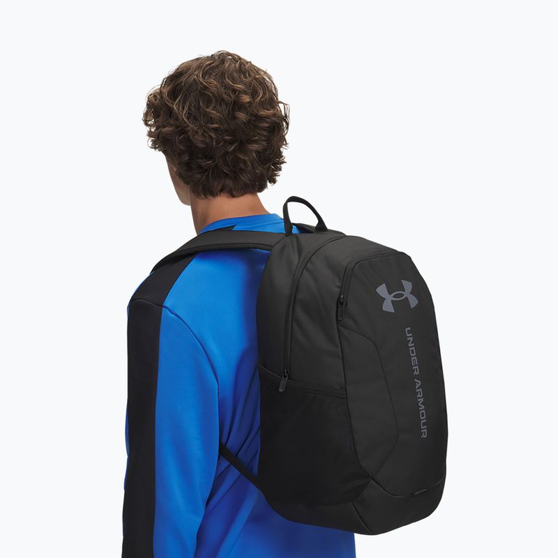 Backpack Under Armour Hustle Lite 26.5 l black/castlerock 12