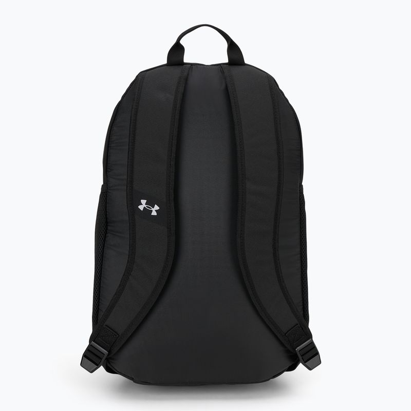 Backpack Under Armour Hustle Sport 6.0 26 l black/black/metallic silver 3