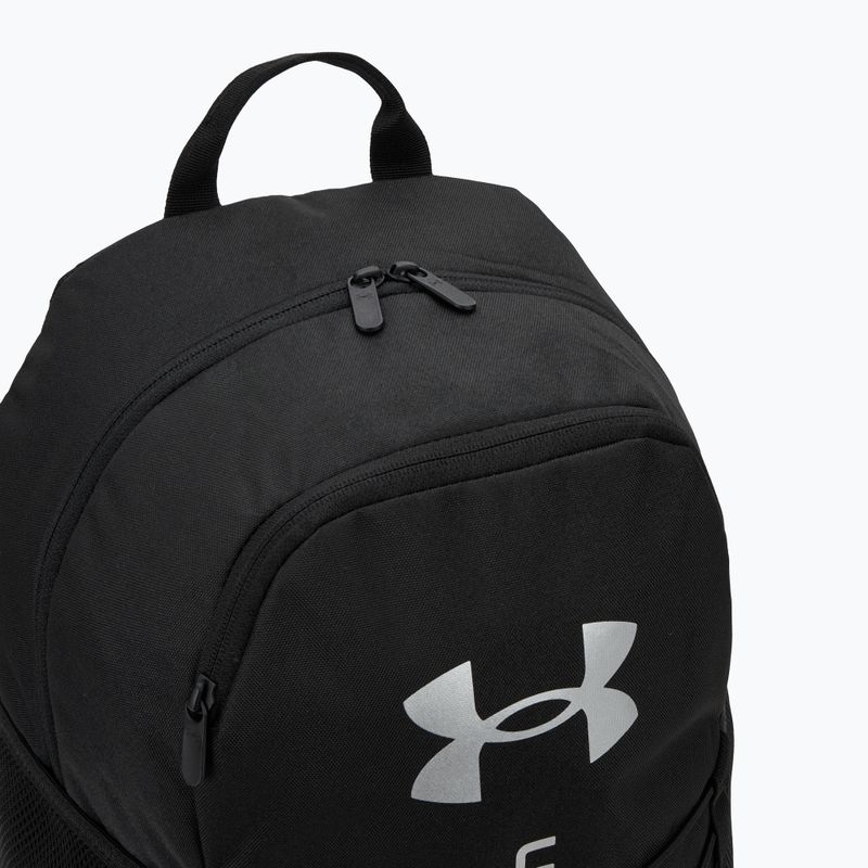 Backpack Under Armour Hustle Sport 6.0 26 l black/black/metallic silver 4