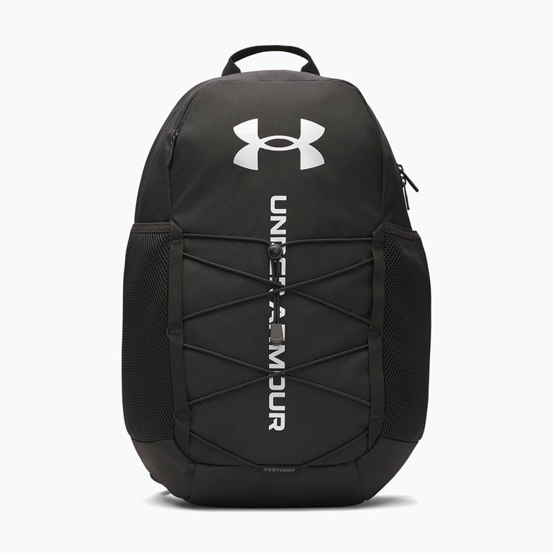 Backpack Under Armour Hustle Sport 6.0 26 l black/black/metallic silver 8